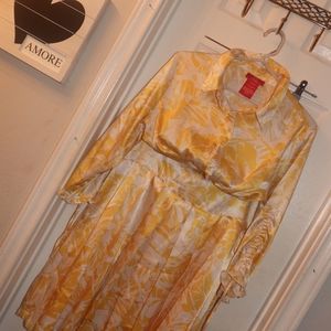 YELLOW Oscar De larenta 2 Peice